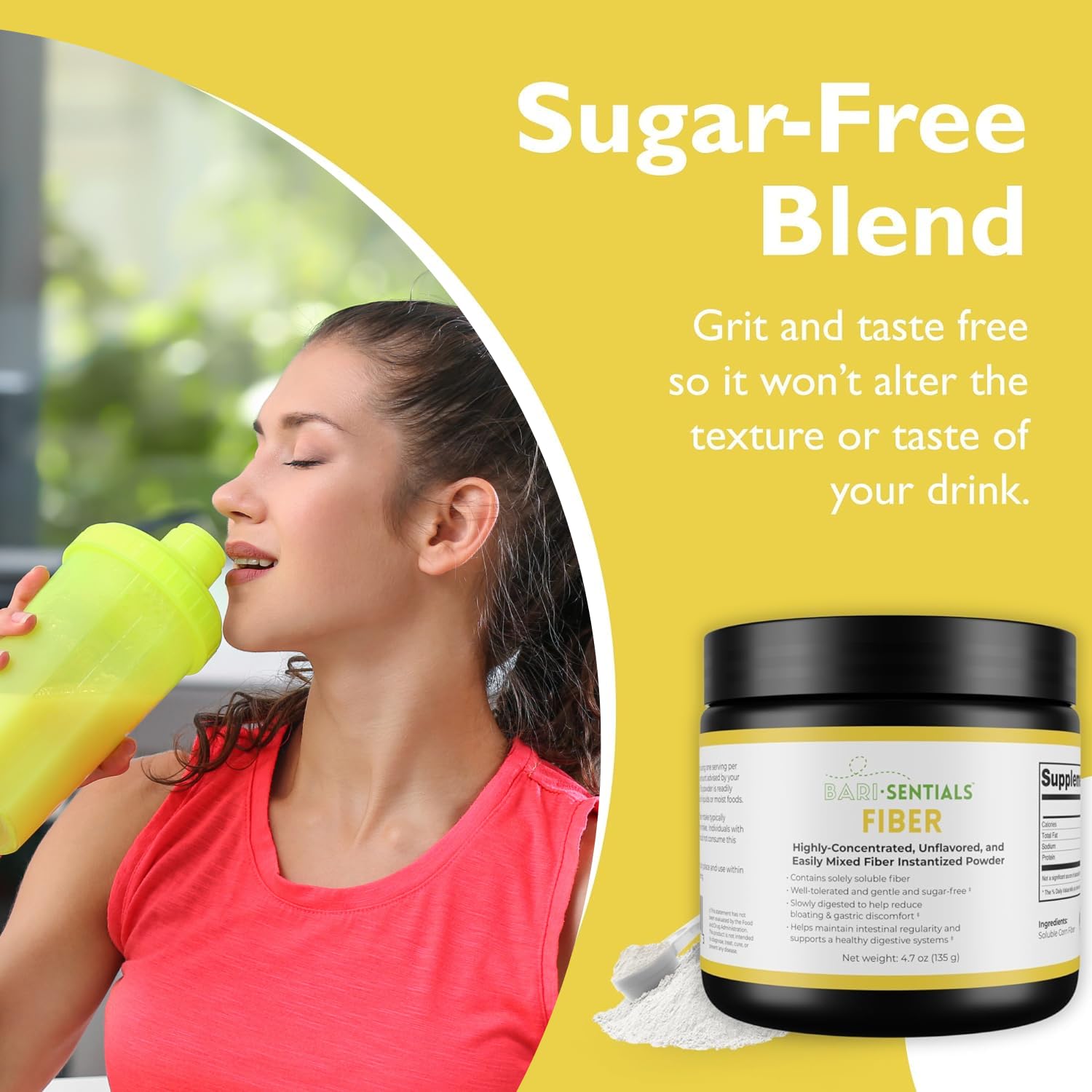 R-Kane Barisentials smoothie mix adds fiber without changing taste.