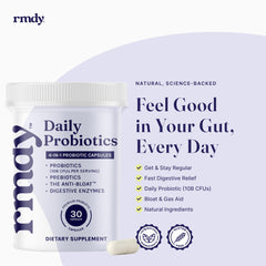 rmdy CSP desiccated vial packaging preserves potency and moisture control.