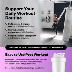 RNWY acai protein scoop ready for quick shakes and on-the-go gains.