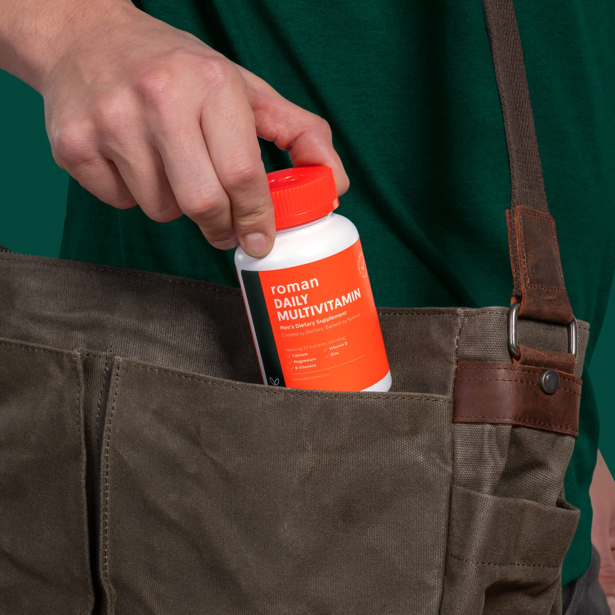 Ro Daily Multivitamin for Men lifestyle shot with active adults