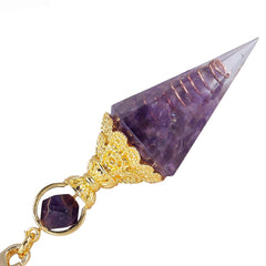 Rockcloud amethyst third-eye stone supports psychic development.
