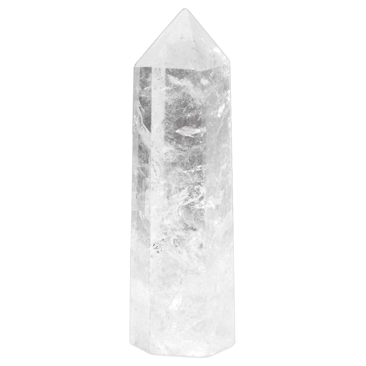 Rockcloud black obsidian point 2in aids grounding during evening meditation