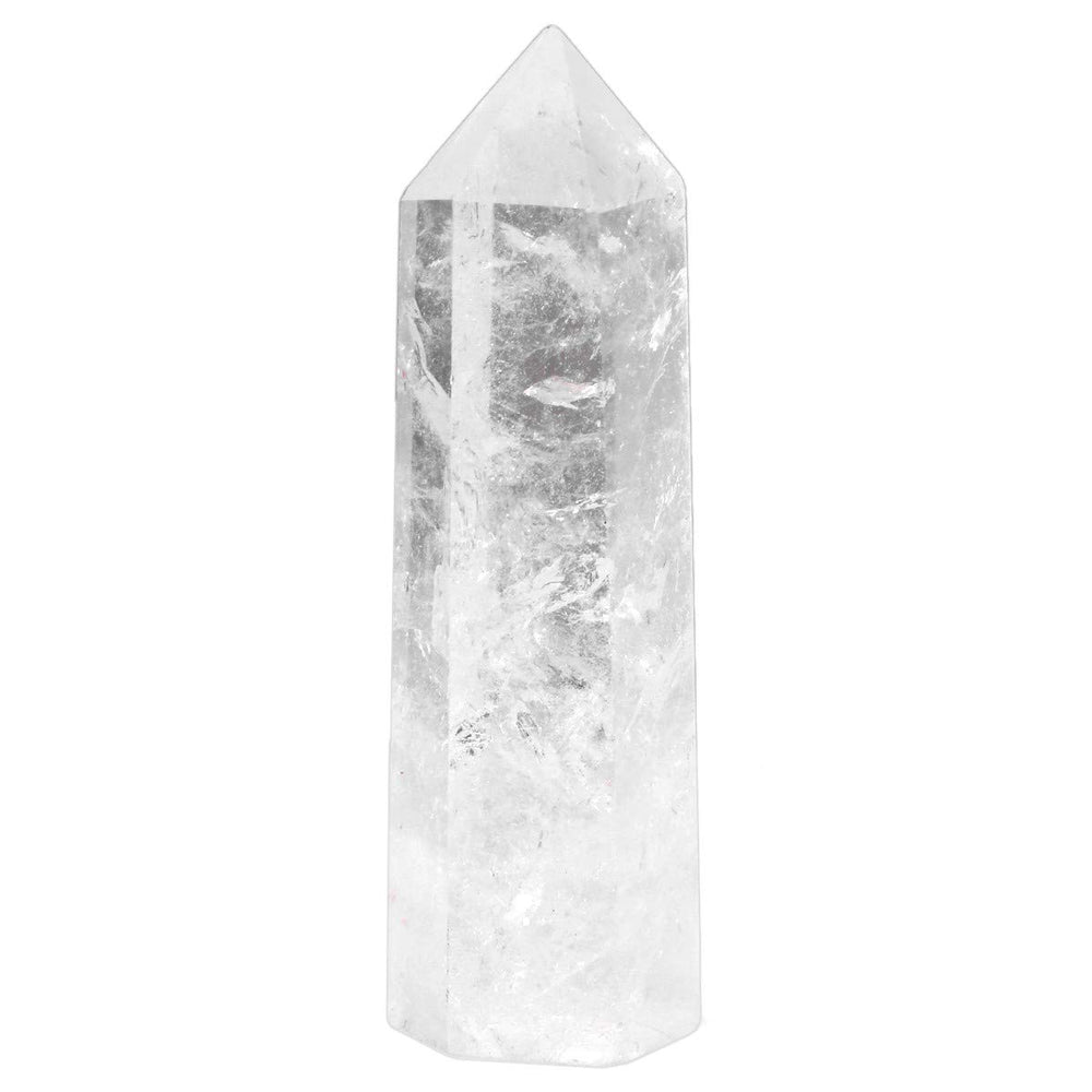 Rockcloud black obsidian point 2in aids grounding during evening meditation