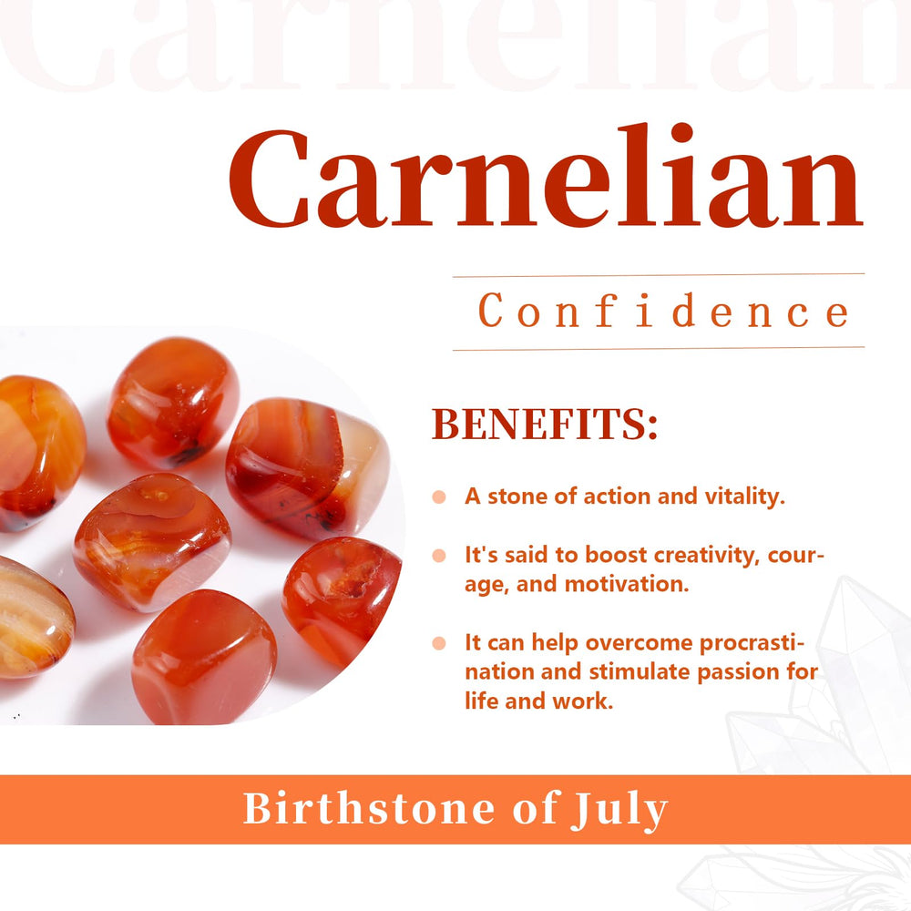 Rockcloud Carnelian flame tower 4 – ideal gift symbolizing good luck and thoughtful taste.