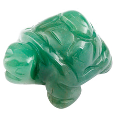 Rockcloud carved gemstone turtle array highlights unique colors for personalized gifting.