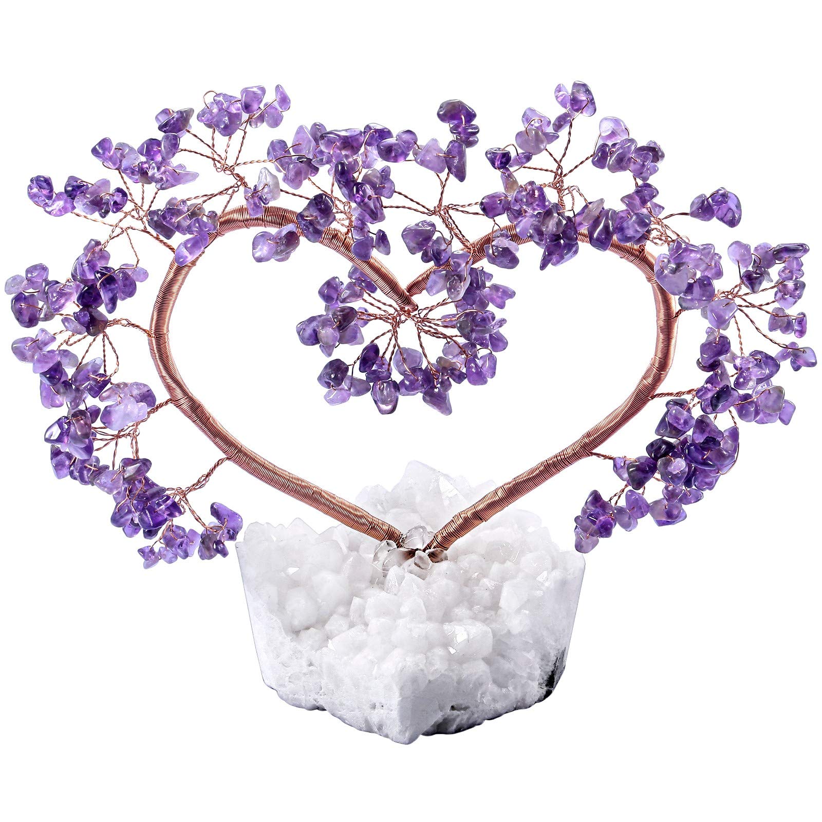 Rockcloud copper-wire money tree branches, polished for elegant wedding decor.