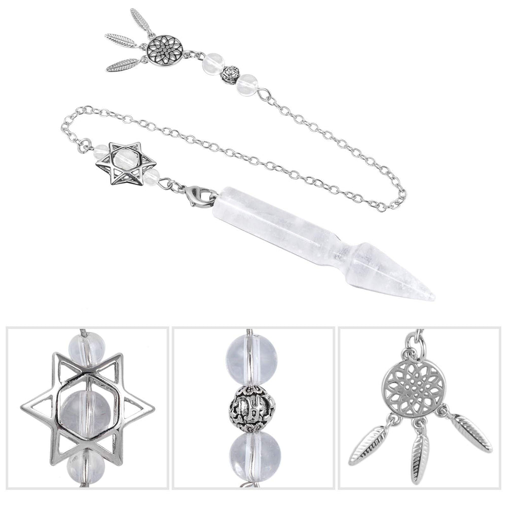 Rockcloud Dream Catcher at chain end adds decorative protection and ambiance.