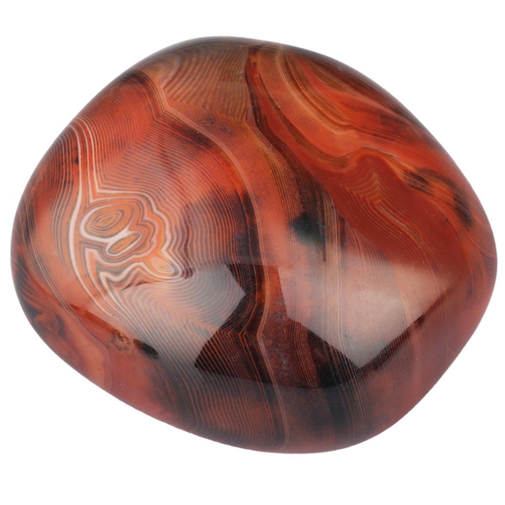 Rockcloud pocket-sized agate palm stone for daily carry and focus.