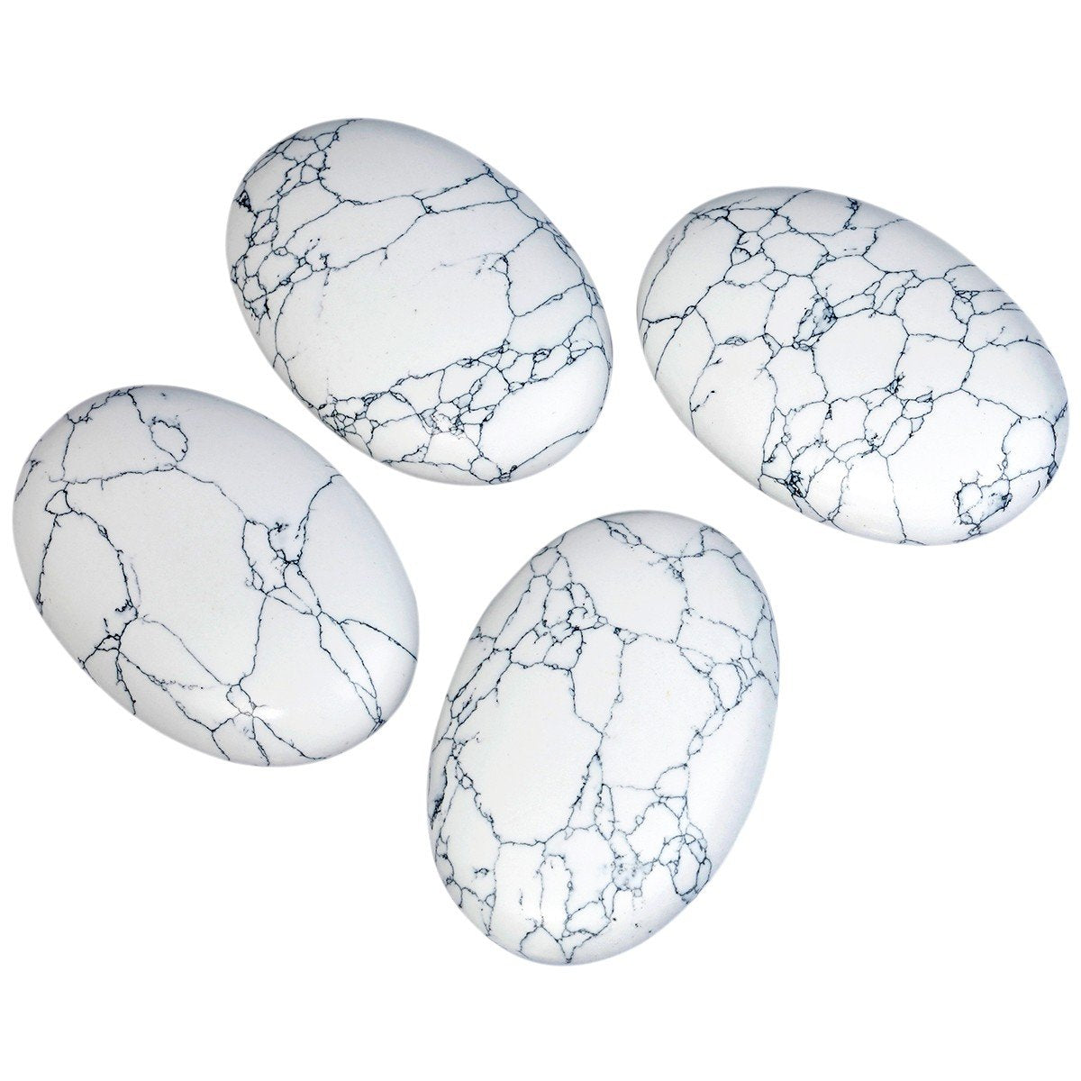 Rockcloud polished worry stone, smooth surface supports meditation and focus.