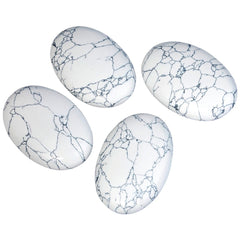 Rockcloud polished worry stone, smooth surface supports meditation and focus.