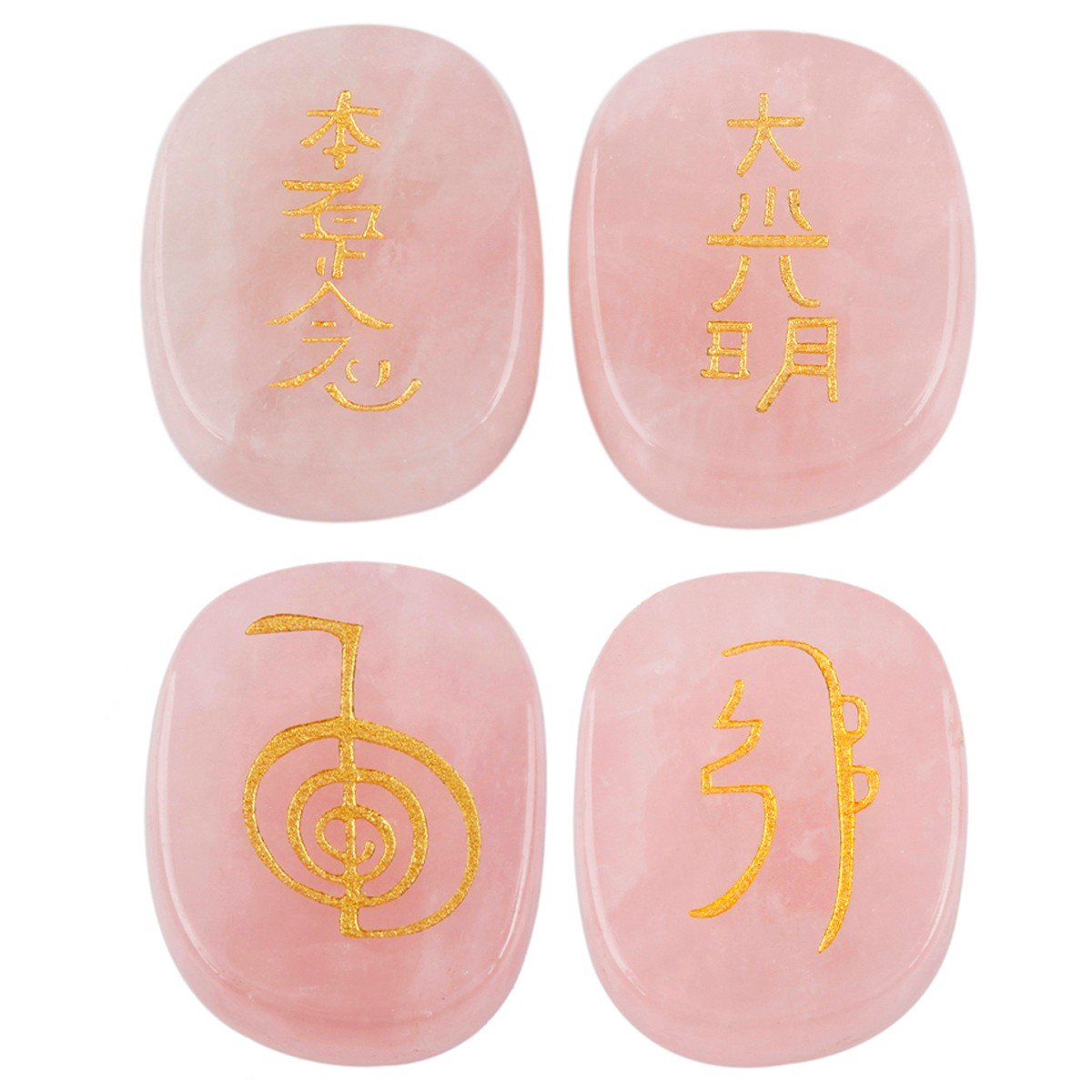 Rockcloud travel-friendly chakra stone set for on-the-go practice