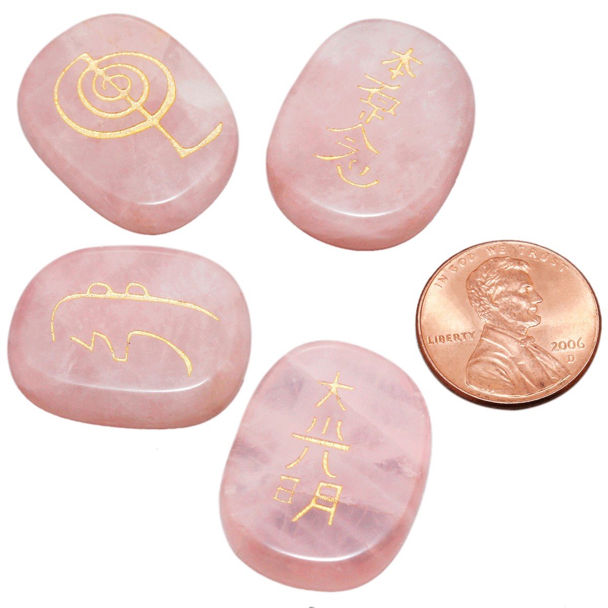 Rockcloud compact rose quartz set ideal for travel and on the go
