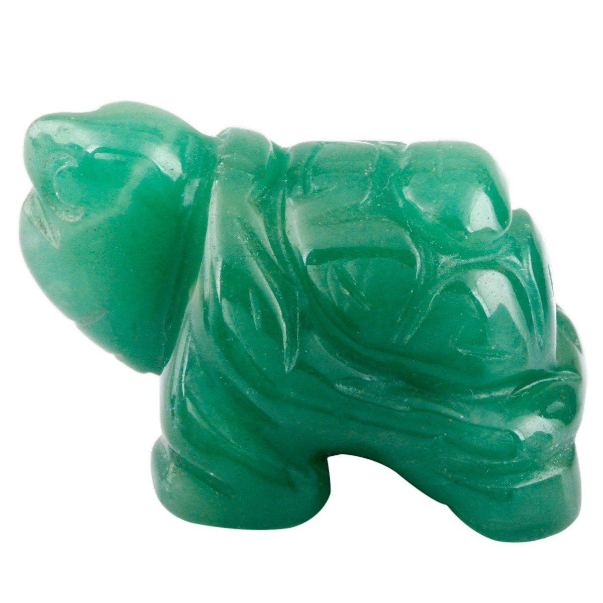 Rockcloud turtle figurine enhances home ambiance with calming crystals and luck symbolism.