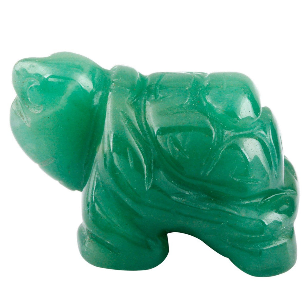 Rockcloud turtle figurine enhances home ambiance with calming crystals and luck symbolism.