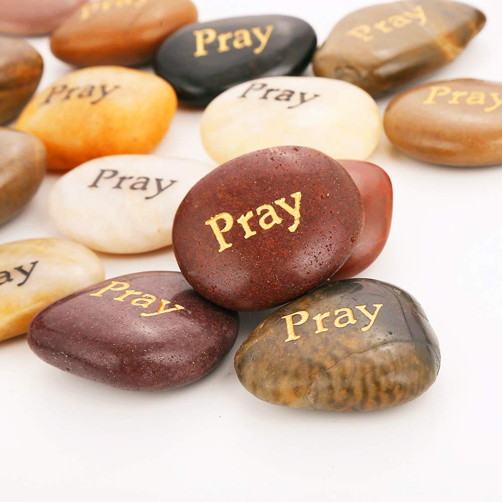 ROCKIMPACT Pray stones bulk pack ready for events and fundraisers.