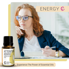 Rocky Mountain Oils Attention Assist topical application ready for energy lift.