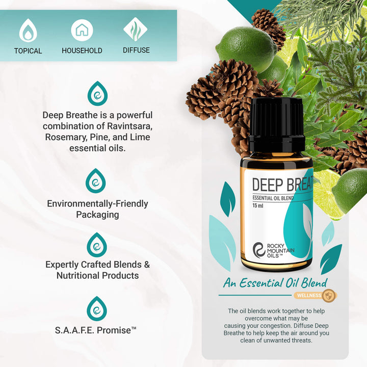 Morning routine with Deep Breathe for an energized mood.