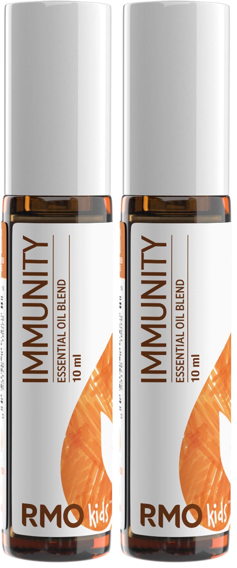 Rocky Mountain Oils Kids Immunity Roll-On front view, compact 10ml for easy travel.