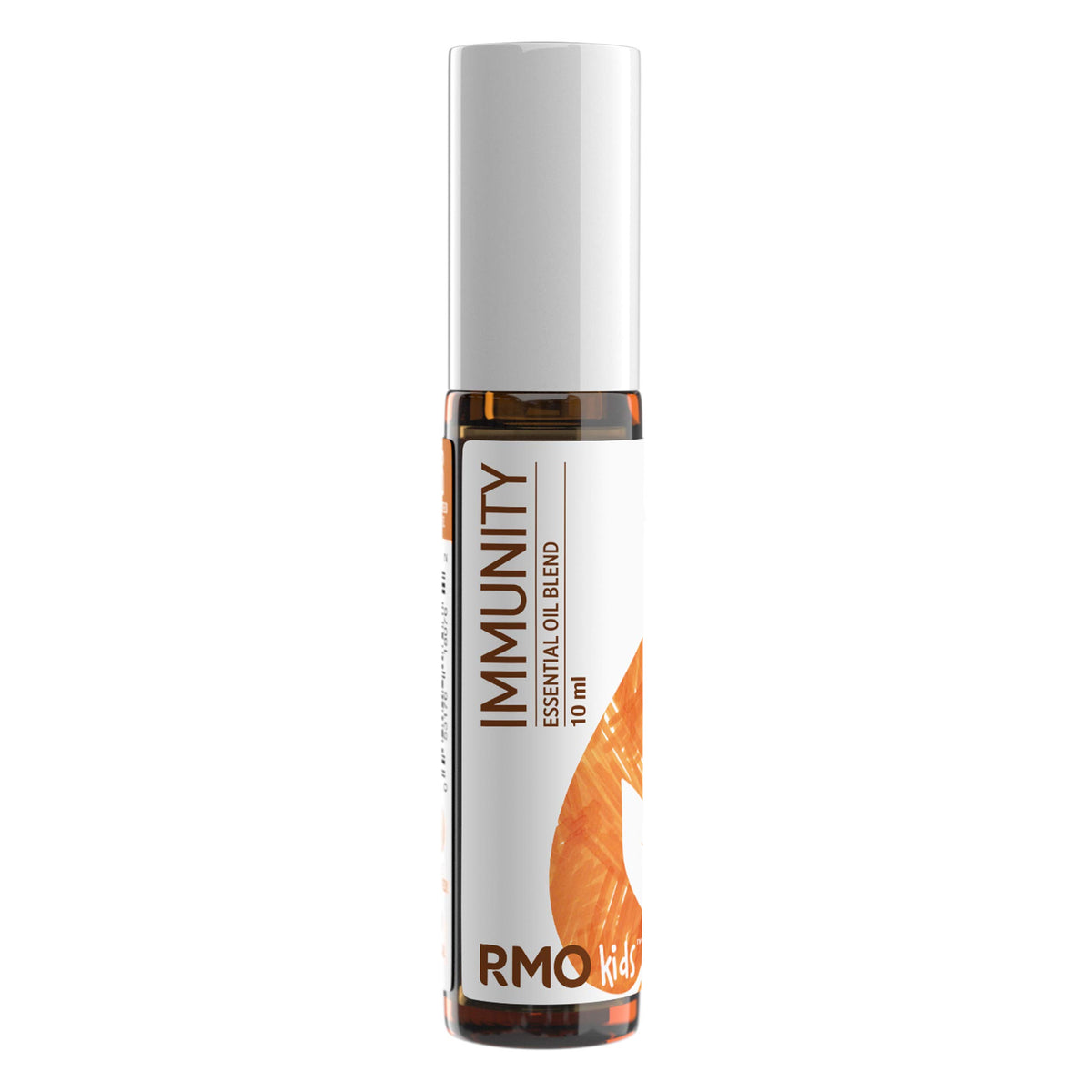 Rocky Mountain Oils Immunity Roll-On bottle ready for gentle, pre-diluted application.