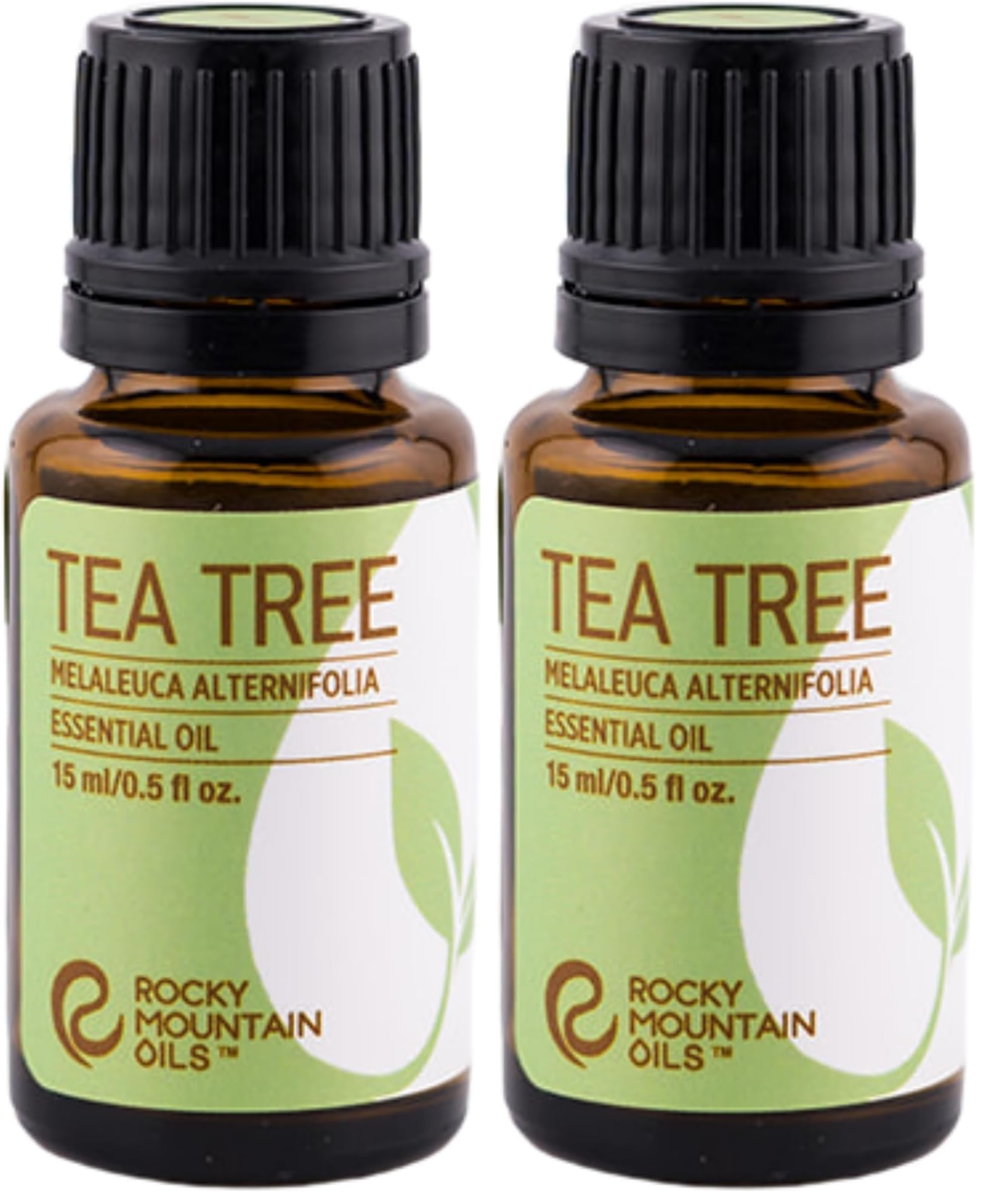 Rocky Mountain Oils Tea Tree oil bottle pour for diffuser aromatherapy and fresh aroma