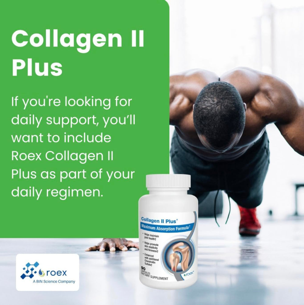 Roex Collagen II Plus joint-use scene showing activity support.