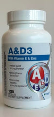 Roex vitamin bottle side view highlighting the vitamin blend for bone and skin health