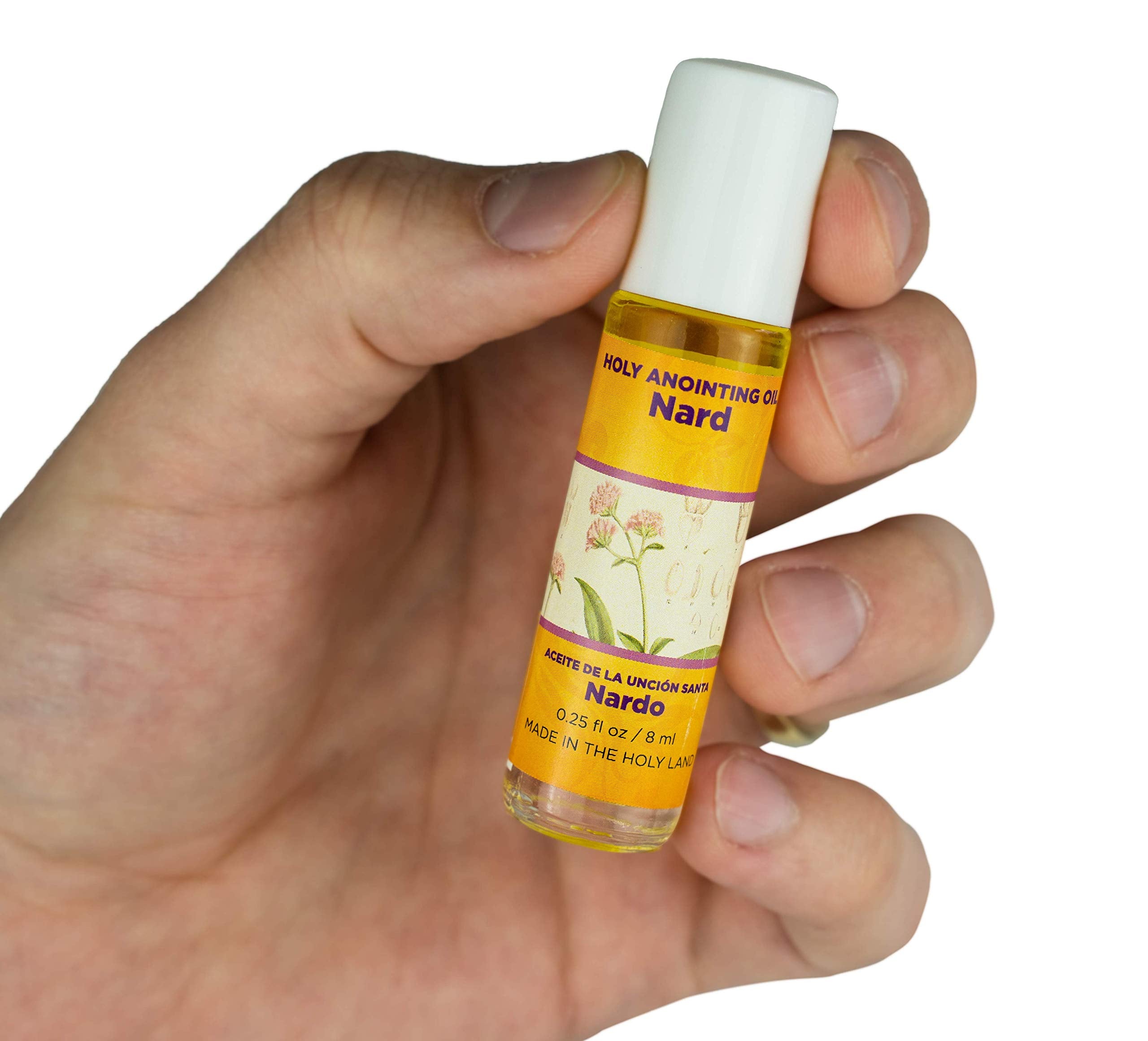 Roller-top bottle for prayer and altar calls with easy application