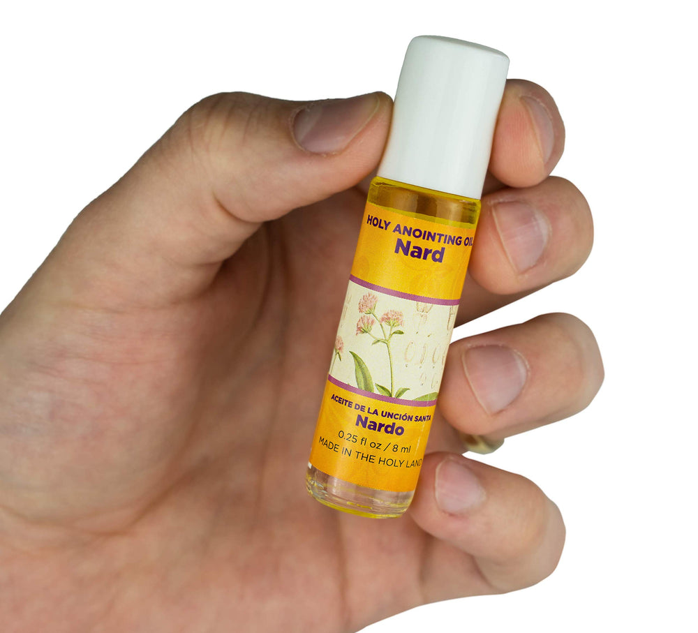 Roller-top bottle for prayer and altar calls with easy application