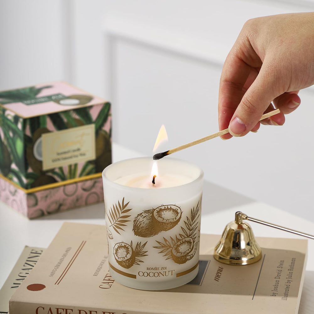 ROMIIE ZOI gift-ready candle presentation ideal for birthdays and holidays.