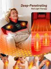 ROMISA 118 LEDs provide balanced red and infrared light for deeper reach.