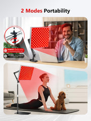 ROMISA 360-degree rotating arm targeting face and body