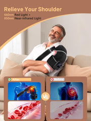 ROMISA infrared 660nm and 850nm LEDs for soothing warmth