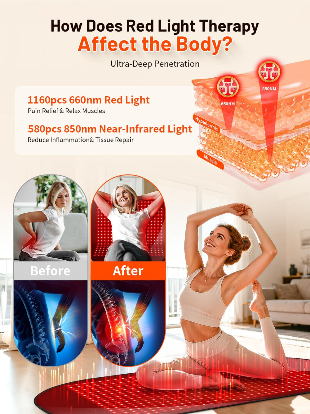 ROMISA device with adjustable heat settings for personalized comfort