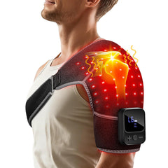 ROMISA red light therapy shoulder pad for targeted relaxation