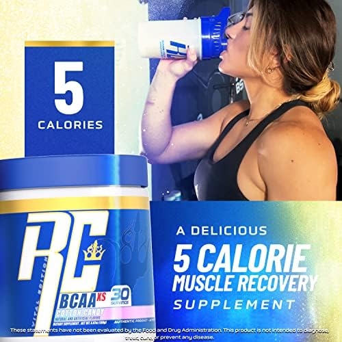 Ronnie Coleman BCAA XS ready-to-mix powder with ice-cold water