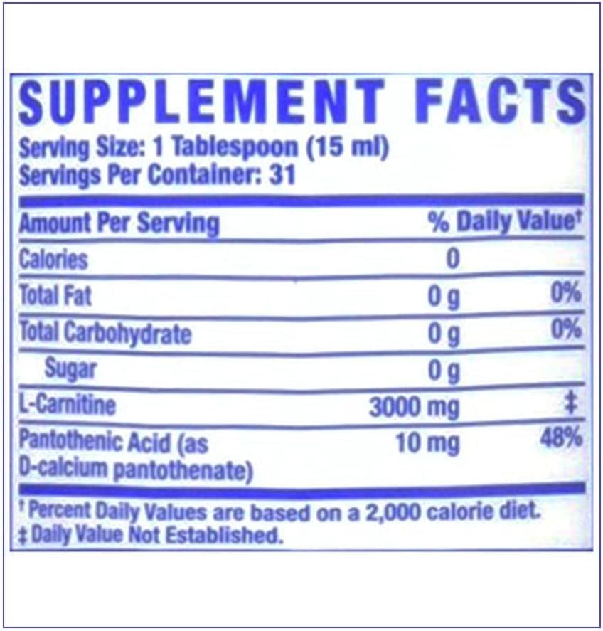 Ronnie Coleman Signature Series L-Carnitine 3000 liquid 16 oz bottle ready for workouts.
