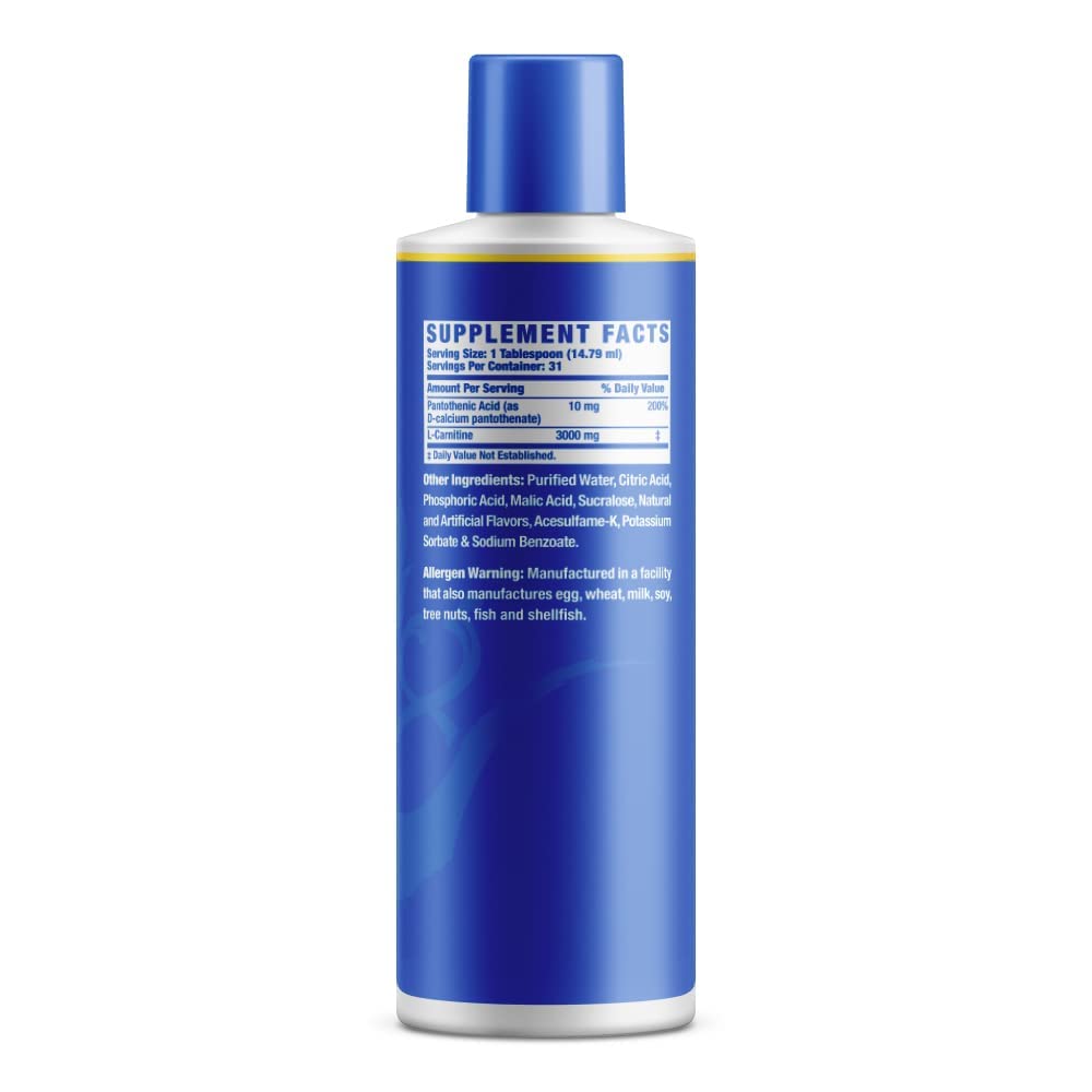 Ronnie Coleman Signature Series L-Carnitine 3000 liquid serving spoon for precise 3,000 mg doses.