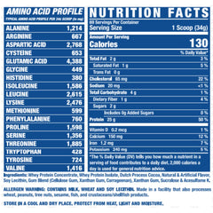Ronnie Coleman whey scoop and bottle, product label, quick protein boost after workouts.