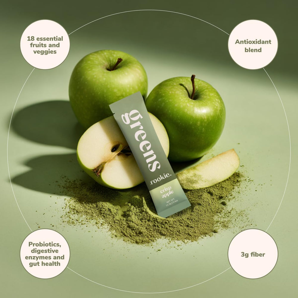 Rookie Wellness ashwagandha adaptogen promotes calm focus during the day.