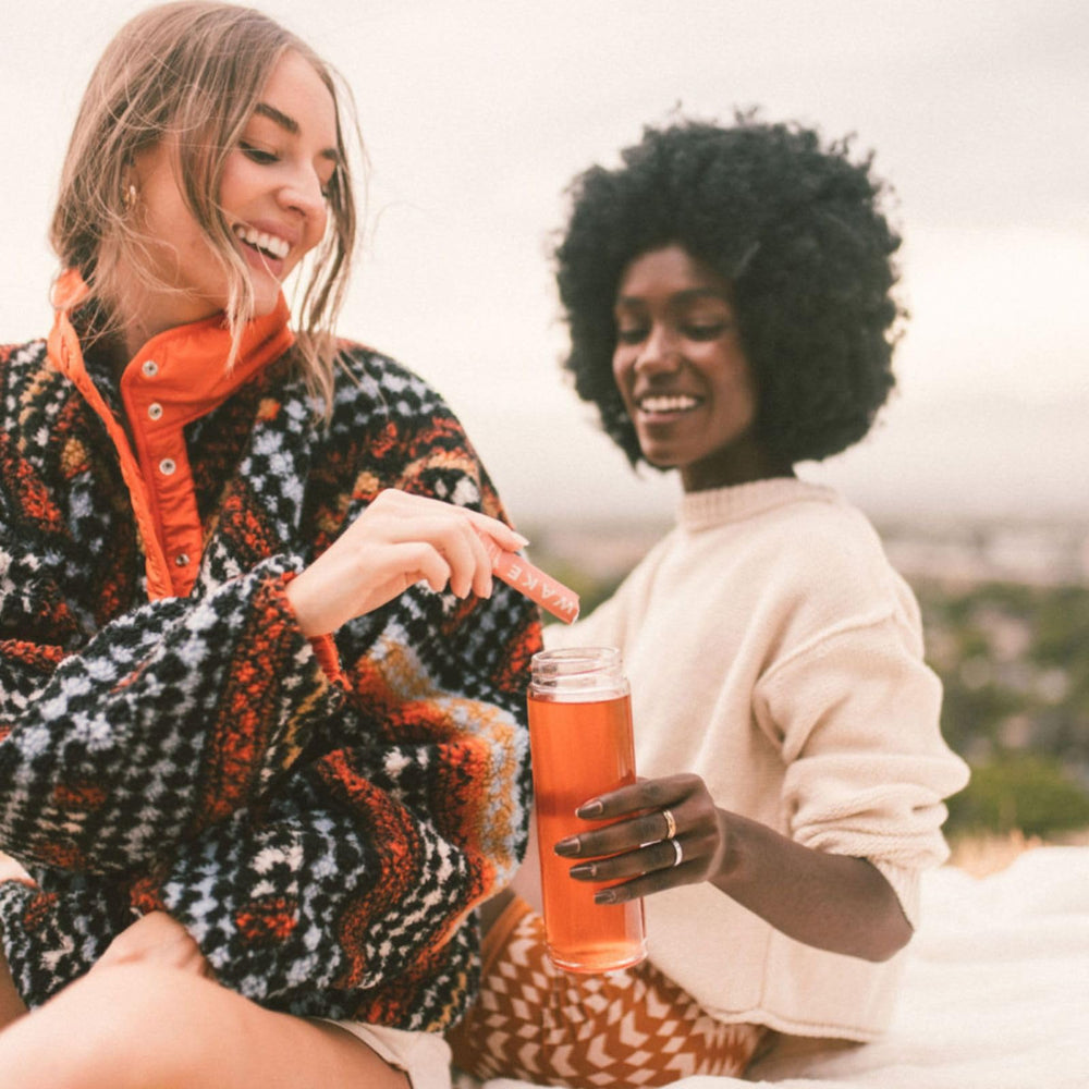 Rookie Wellness Wake packaging communicates science-backed daily energy support.