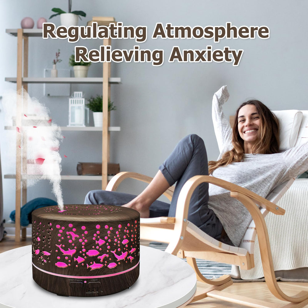 Roonbo dark wood design adds stylish decor to rooms.