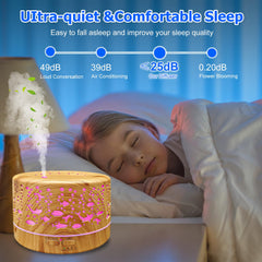 Roonbo diffuser with seven LED colors for ambiance