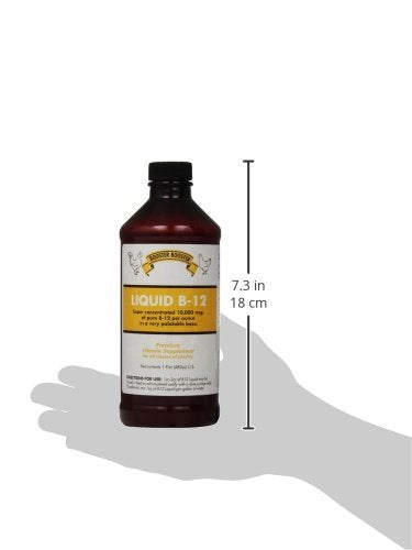Pouring Rooster Booster B-12 into poultry water to support appetite