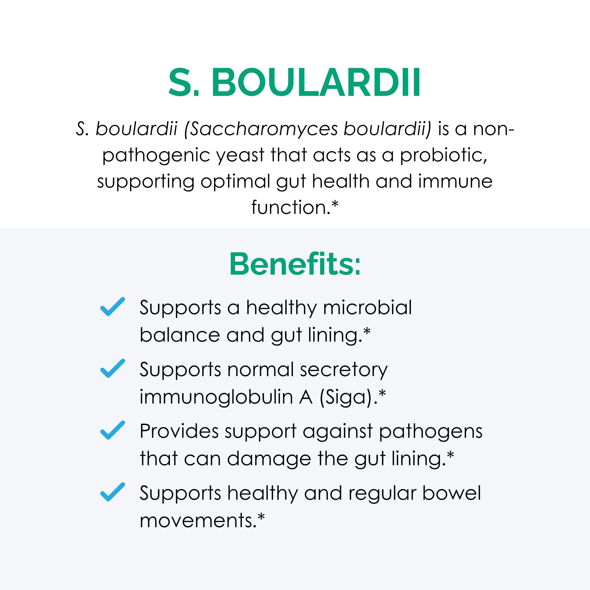 Rootcology S boulardii packaging image showcasing 60 capsules per bottle.