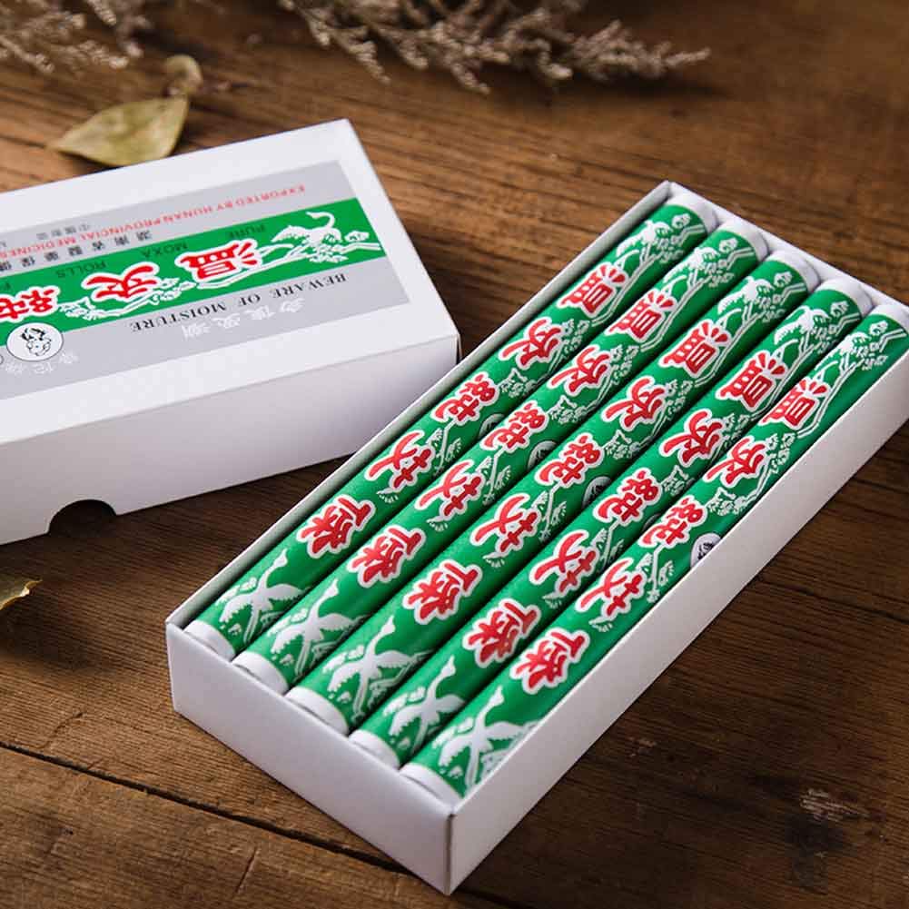 ROPPYAR Pure Moxa Rolls burn uniformly for steady warmth.
