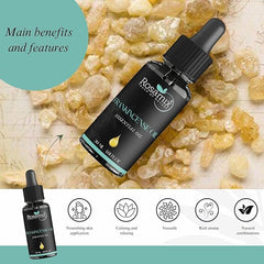 Rosamix Frankincense oil in skincare for mature and dry skin nourishment.