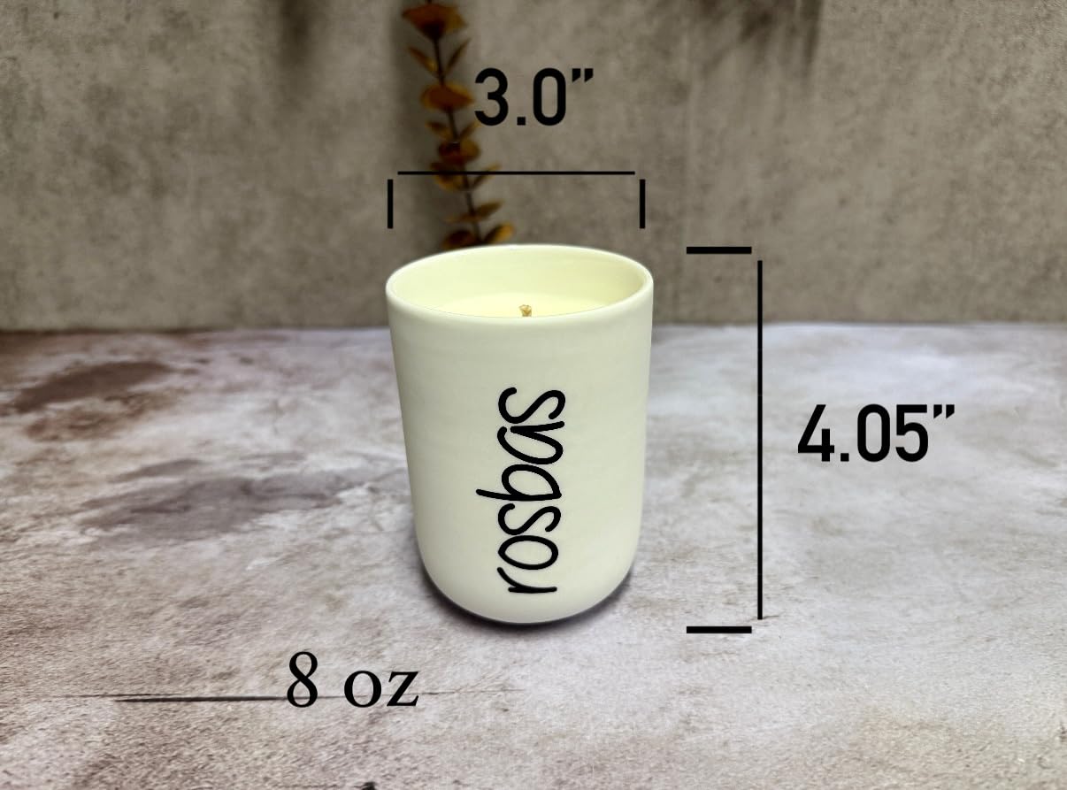 Rosbas Gardenia Candle in a gift box ready for gifting occasions.