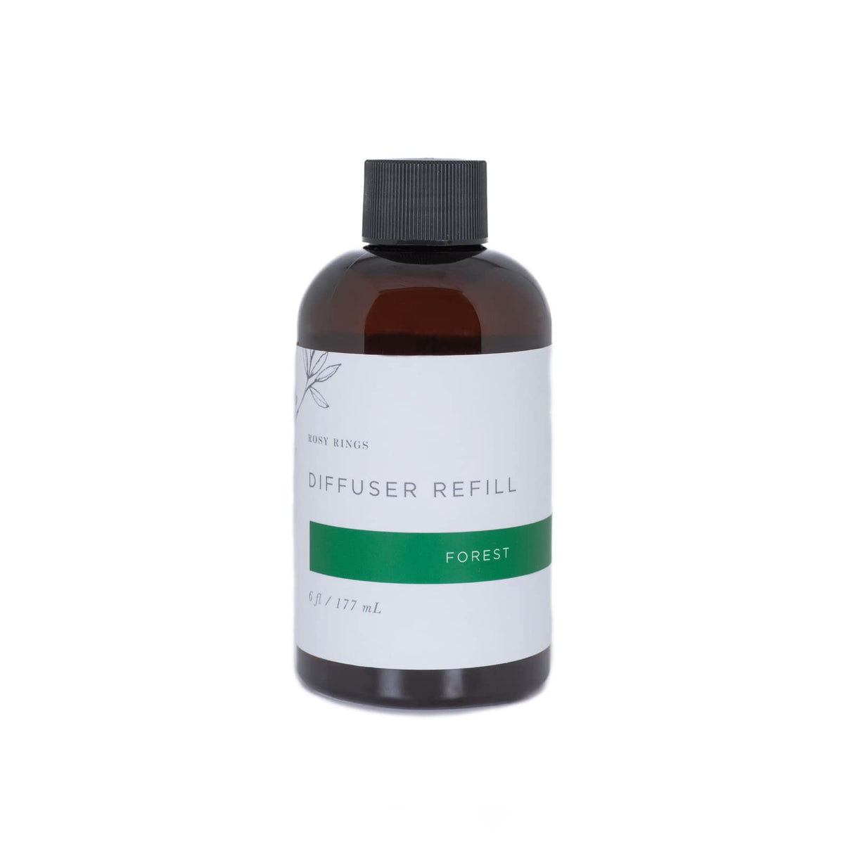 Rosy Rings Forest Diffuser Oil refill for home scenting, creating a warm, woodsy ambiance.