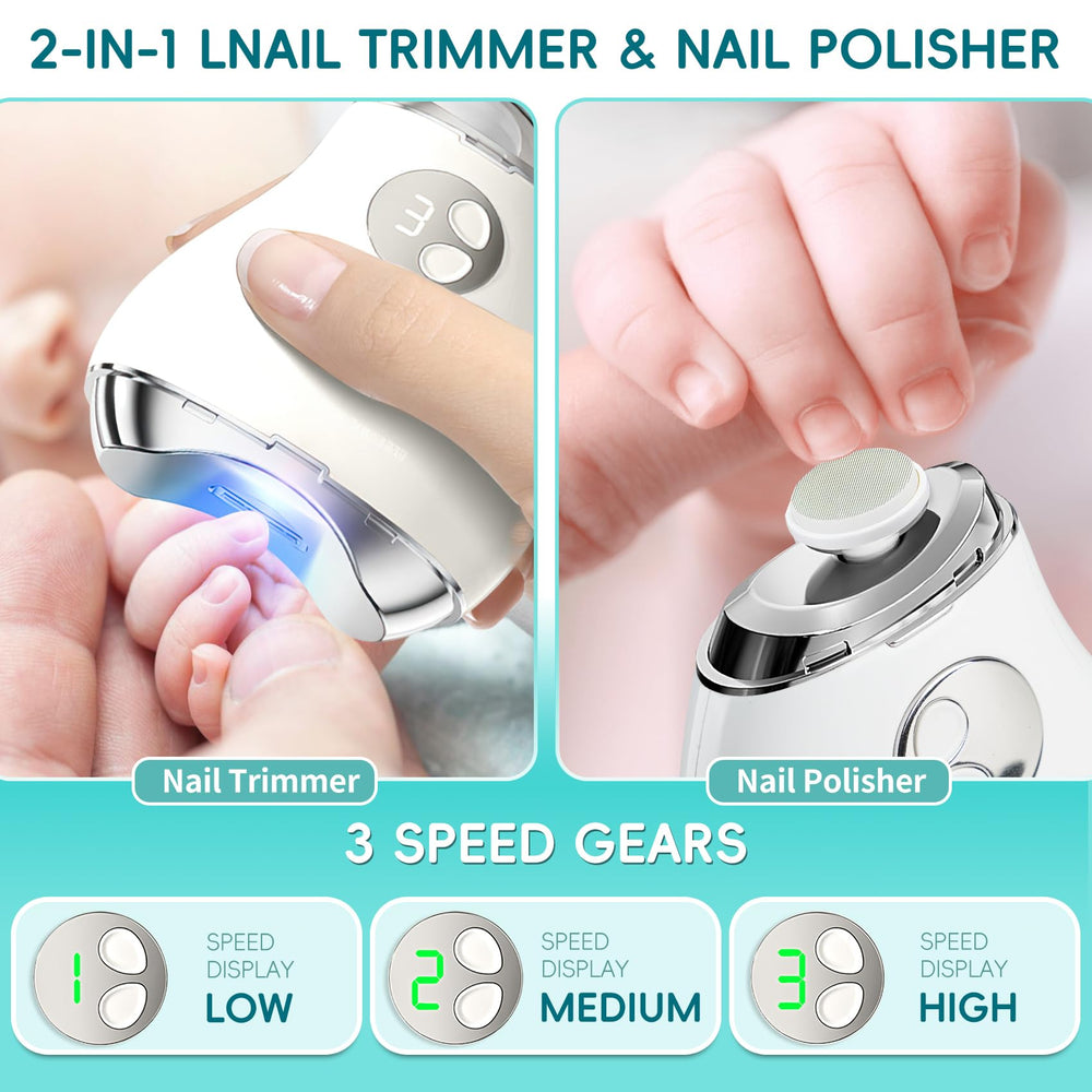 ROVLET three-speed dial enables tailored nail care for all ages
