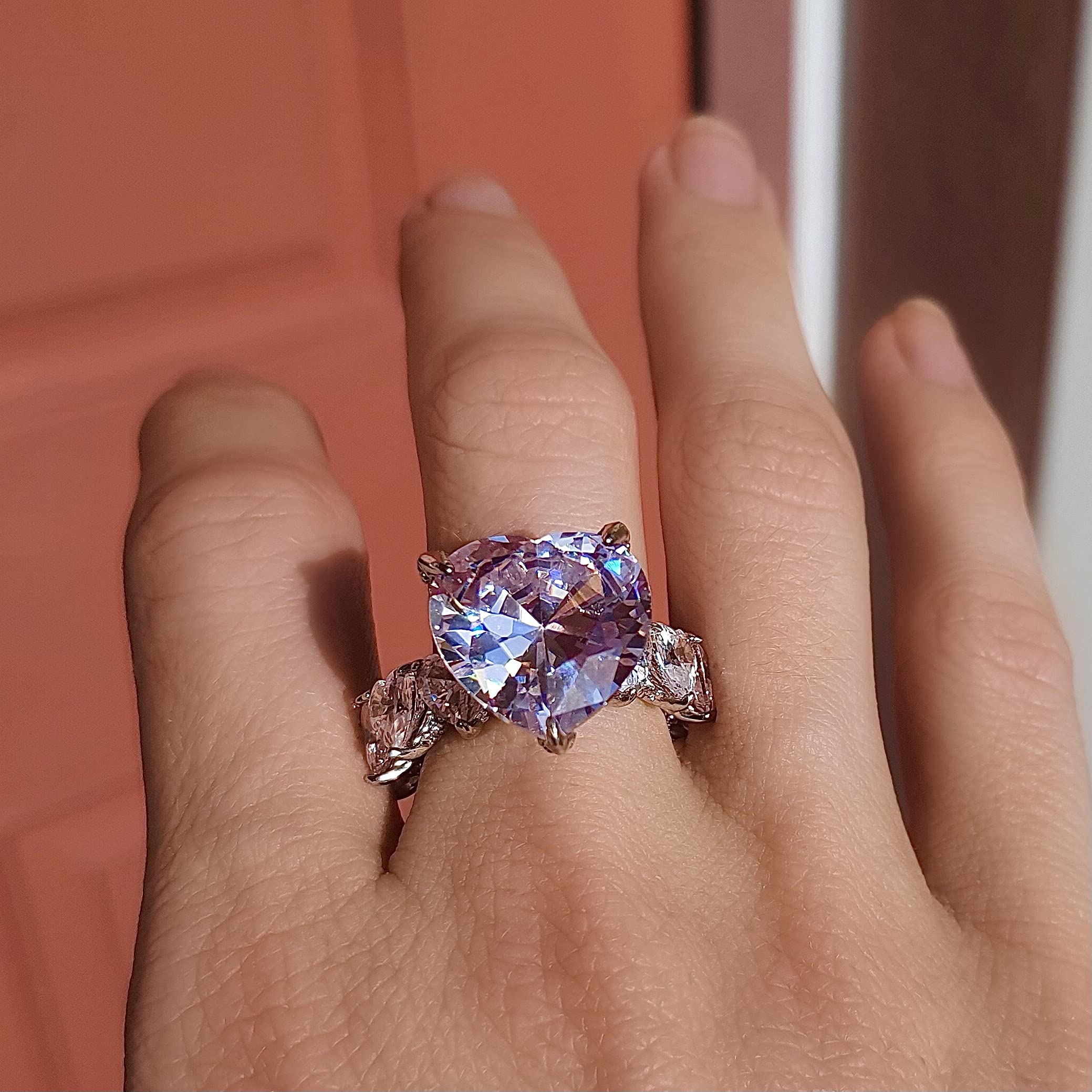 Roxxy Crystals ring on finger ideal for special occasions and daily confidence